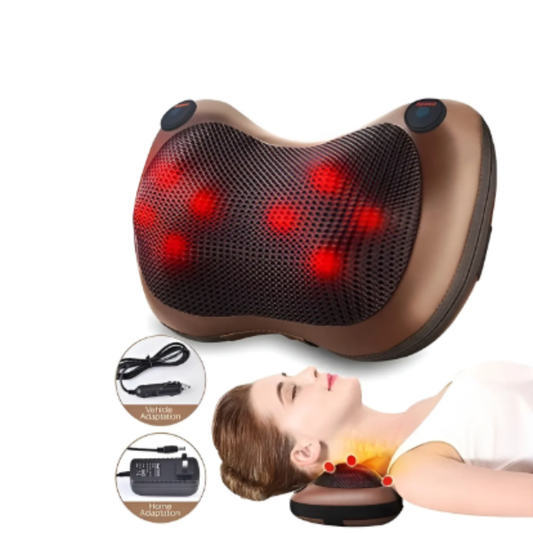 Almohada Masajeador Cuello Cervical Cojín Infrarrojo ll SoftVibe